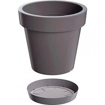 Pot de fleurs rond en plastique 58,2 x 58,2 x 52,3 cm