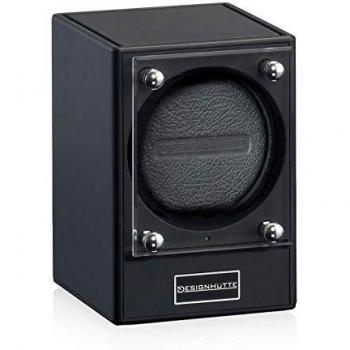 Schwarzer Designhütte Piccolo Uhrenstand – Minimalistisches Design