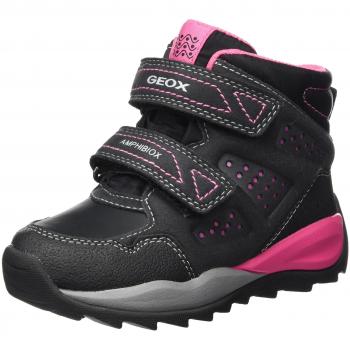 Geox J Orizont B ABX F Stivali da Neve Bambina Nero