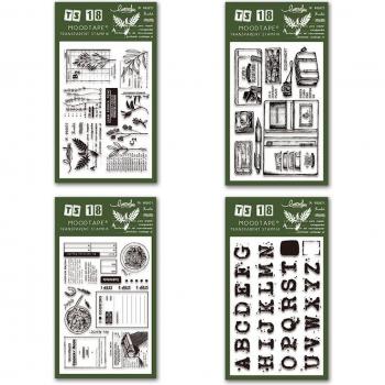 Moodtape Clear Rubber Stamp for Scrapbooking