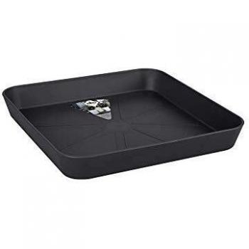 Urban Loft Saucer Quadrato 28cm in Anthracite