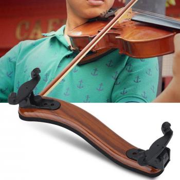 Maple Plastic Sponge Mat Violin Shoulder Pad Adjustable for 3/4 4/4 Violins