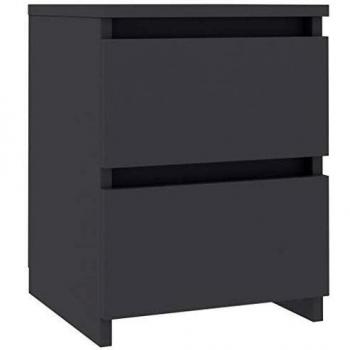 VidaXL End Table Grey 30x30x40 cm Engineered Wood