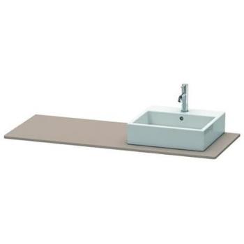 XSquare 060G Duravit – 140 cm × 55 cm, découpe droite