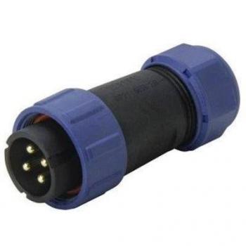 Weipu SP21 Rundstecker gerade 9-polig