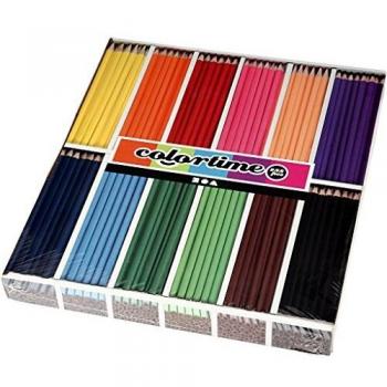 Stabilo Farveblyanter, ass. Farver, L: 17,6 cm, mine 3,