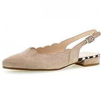Gabor Damen Pumps, Sling-Pumps für Frauen, Comfort-Mehrweite, knöchelriemchen, Rabbit, 37 EU / 4 UK