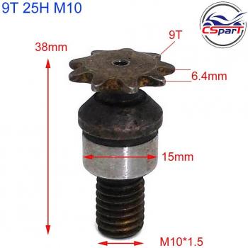 Front Pinion Gear Sprocket 6T 7T 8T 9T for 47CC 49CC Mini Moto ATV