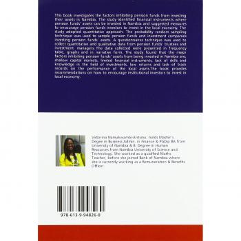 Factors inhibiting Institutional Investors from investing in Namibia