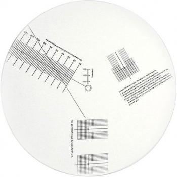 Vinyl Record Alignment Gauge
