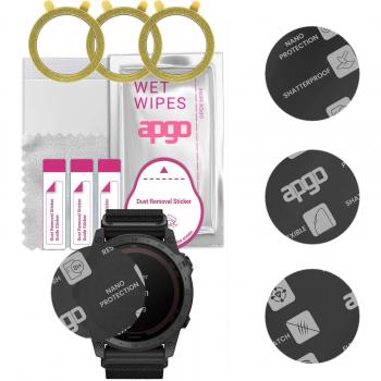 3x apgo Flexible Hybrid Glass for Garmin Tactix 7 Pro
