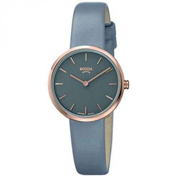 Boccia Titanium Damenwatch 3279‑03 – Feine, schlanke Uhr für Frauen