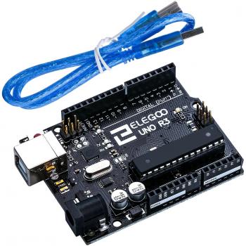 Elegoo Uno R3 – ATmega328P/ATmega16U2 Development Board für Arduino, inklusive USB‑Kabel