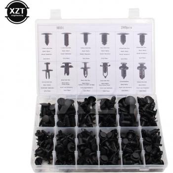 Kit de clips para parachoques y guardabarros, 240 piezas, para Honda, Chevrolet, Acura, GOLF, Ford y Toyota