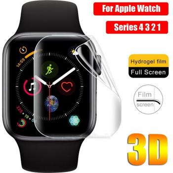Película de protección de hidrogel 3D TPU para Apple Watch Series 1, 2, 3 y 4