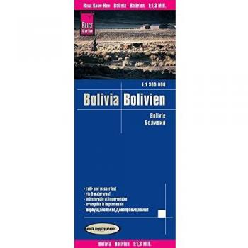 Reise Know-How Landkarte Bolivien (1:1.300.000): world mapping project