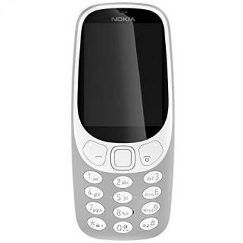 Nokia 3310 Gris Téléphone portable débloqué 2,4 pouces Double SIM 27jr autonomie