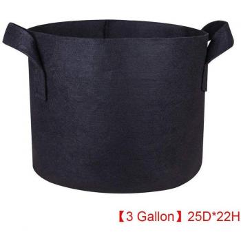 Black Hydroponic Plant Pot