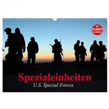 Spezialeinheiten U.S. Special Forces (Wandkalender 2025 DIN A3 quer) CALVENDO Monatskalender