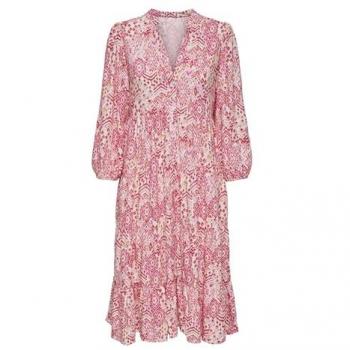 Milana Vestito Donna 7/8 con Stile Camicia