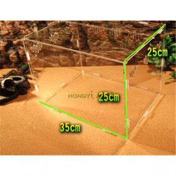 Terrarium Transparent Reptile Larves & Aiguilles