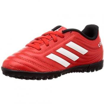 Adidas Junior Copa 20.4 TFJ Track Footwear – Active Red, White Detail, Black Base, UK 3.5