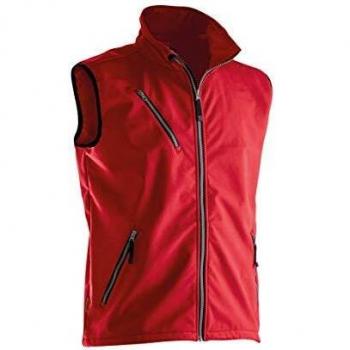 Veste SoftShell JOBMAN 7502 Rouge Talle XXL