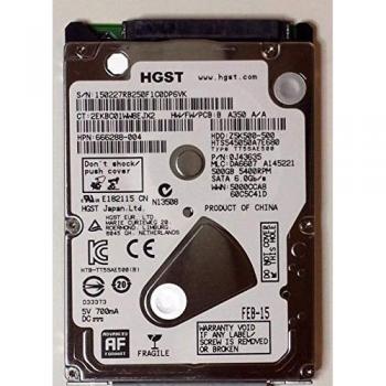 HP Festplatte 500GB 5400RPM SATA RAW 7MM (0.50 TB, 2.5)