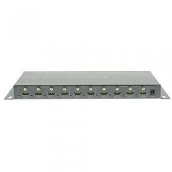 X HDMI-Eingang 8x HDMI-Ausgang Splitter Dunkelgrau