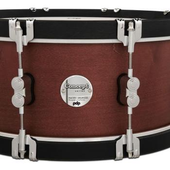 PDP Concept Classic Snare Drum with Ebony Hoops