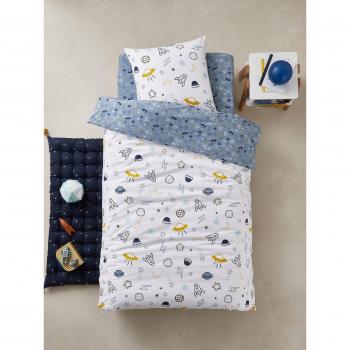 Blue Nebula Baby Duvet Set with Pillowcase