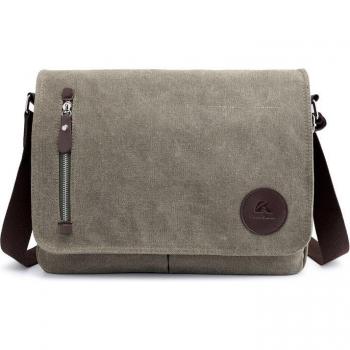 Casual Canvas Shoulder Bag for Men
