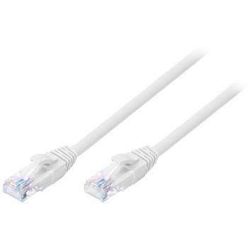 LINDY 48093 RJ45 Netzwerkkabel, Patchkabel CAT 6 U/UTP 2.00 m Weiß