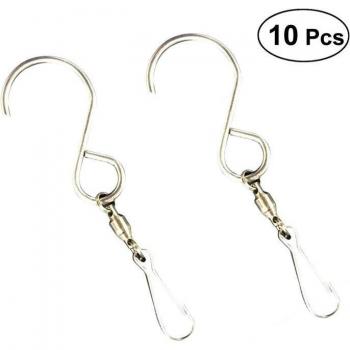 Crochets rotatifs en cristal pour carillons éoliens
