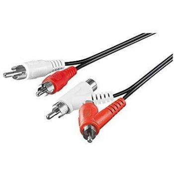 Câble Audio 2xRCA 1,5 m avec Continuité