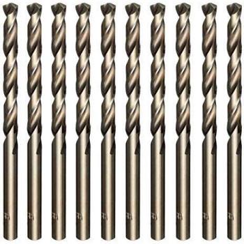 HPMAISON 10‑Piece M35 HSS Drill Bit Collection