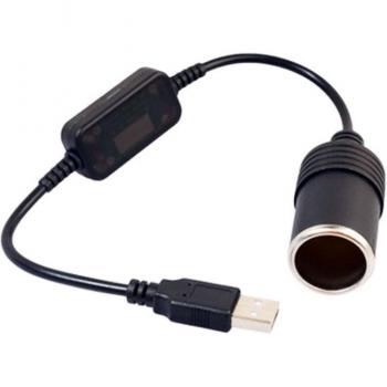 Puerto USB Macho a Toma Mechero 12V Xiaomi Power Bank DVR