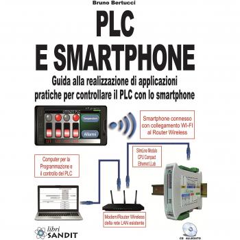 PLC e smartphone. Guida alla realizzazione di applicazioni pratiche per controllare il PLC con lo smartphone. Con CD-ROM