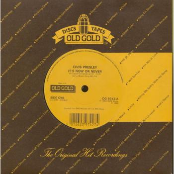 Presley – It's Now or Never – Surrender (Schallplatten‑Single 7, 45 RPM)
