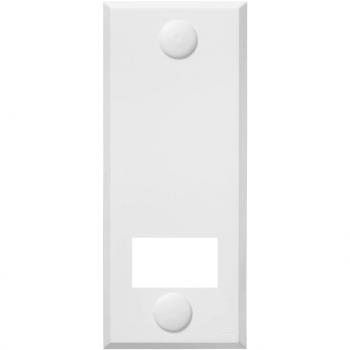 Piastra tapparella con spaziatura dei fori 10,5 cm Schellenberg Maxi Bianco