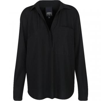 Japan TKY Damen Hemdbluse Kaemi Schwarz M