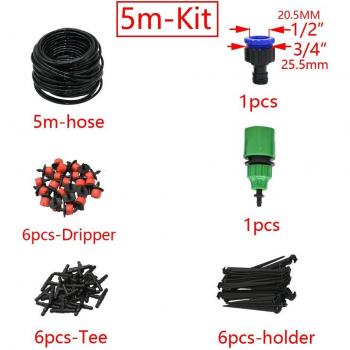 Riego Preciso Manguera Jardín DIY
