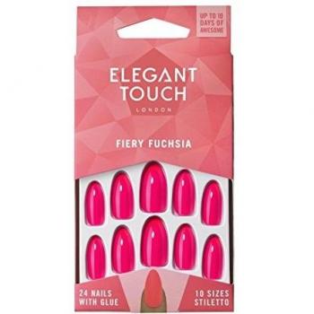 Red Inferno Color-False Nails