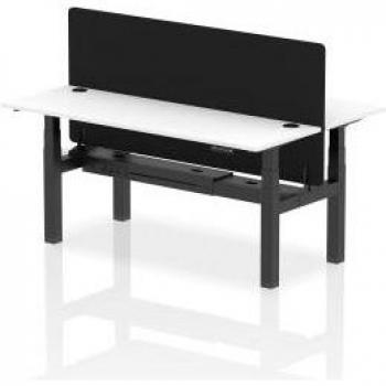 Air 1800 × 600 mm Dual‑Sit Height‑Adjustable Desk with Cable Management