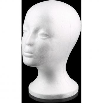 Mannequin Tête en Mousse pour Accessoires