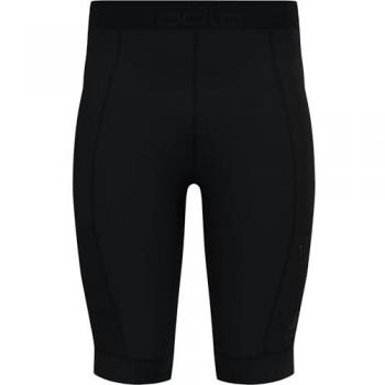 Odlo Explorer Herren Kurzcargo Radtights L – Dunkelgrau (Schwarz)