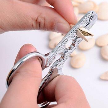 Set Multifonction Graines de Melon – Pince Noire & Cracker Blanc en Acier inox