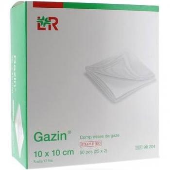 Compresa Gasa 7,5×7,5 cm Lohmann – Pack 50 Sobres