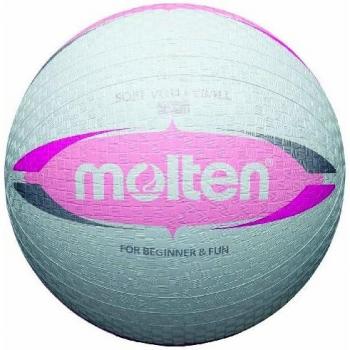 Molten Kinder-Dodgeball‑Ball 20 cm – Weiß-Pink