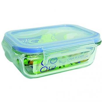 CrystalShield 1500ml Food Saver – Rectangular Glass